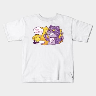 Cat And Bird P R t shirt Kids T-Shirt